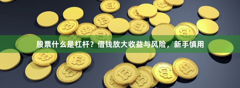 股票什么是杠杆？借钱放大收益与风险，新手慎用